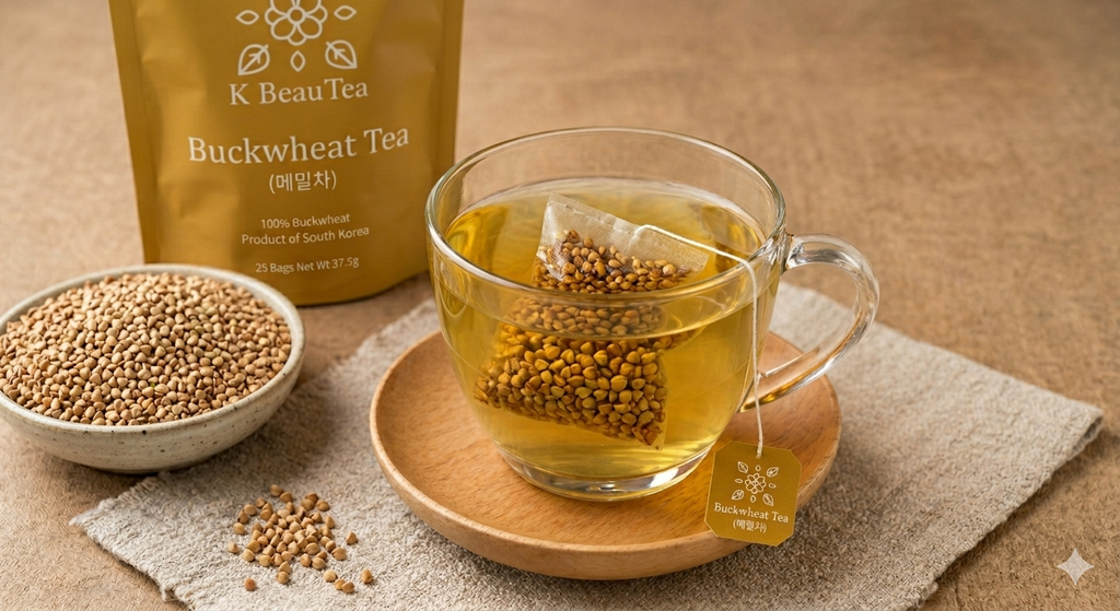 Buckwheat tea (메밀차)
